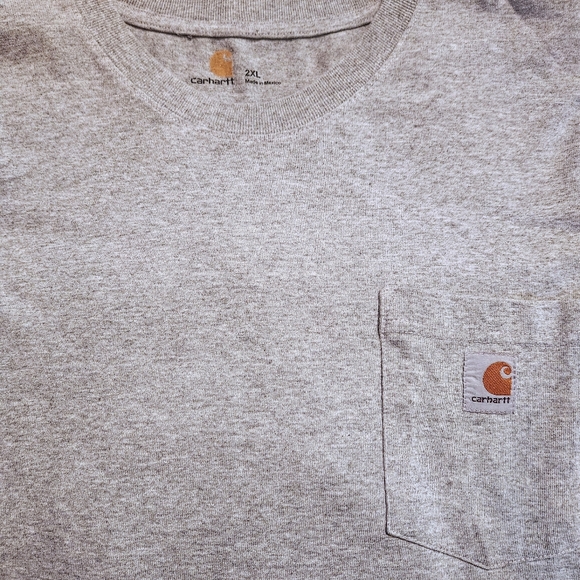 Carhartt Long Sleeve  Crew Neck Workwear Shirt XXL - Picture 5 of 11